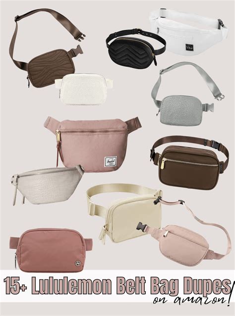 lulu belt bag dupe amazon|best lululemon dupe belt bag.